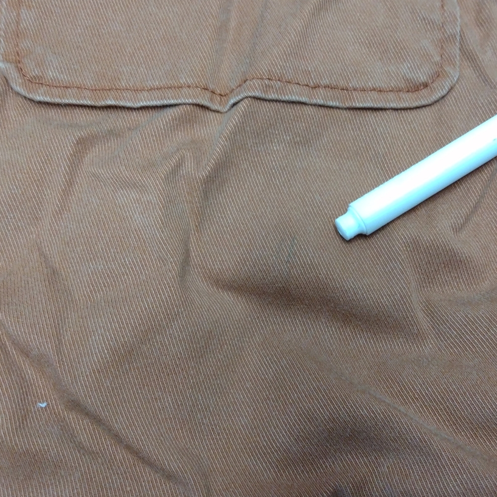 Sezane Brown Short-Sleeve Utility Romper - Picture 7 of 14